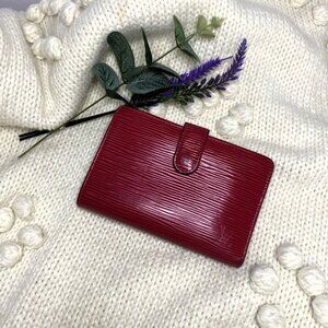 LOUIS VUITTON EPI LEATHER COMPACT WALLET